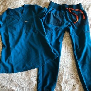 Limited edition color and size Figs scrubs